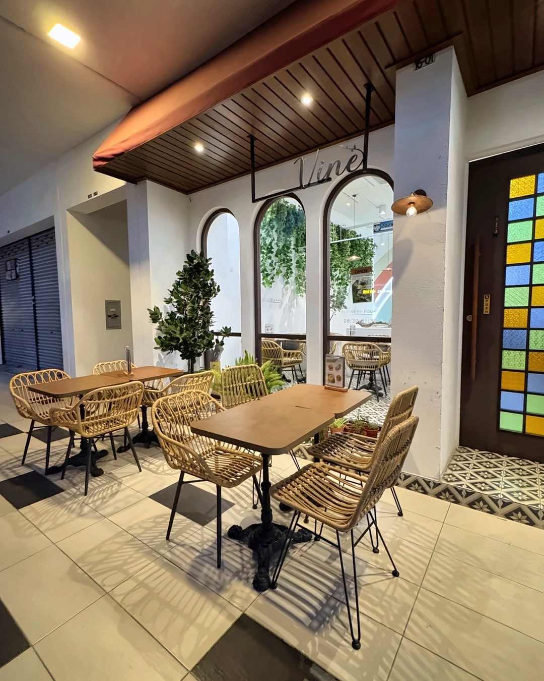 Inside Vine Cafe
