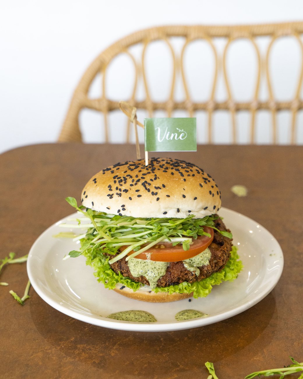 Vegan Tofu Burger